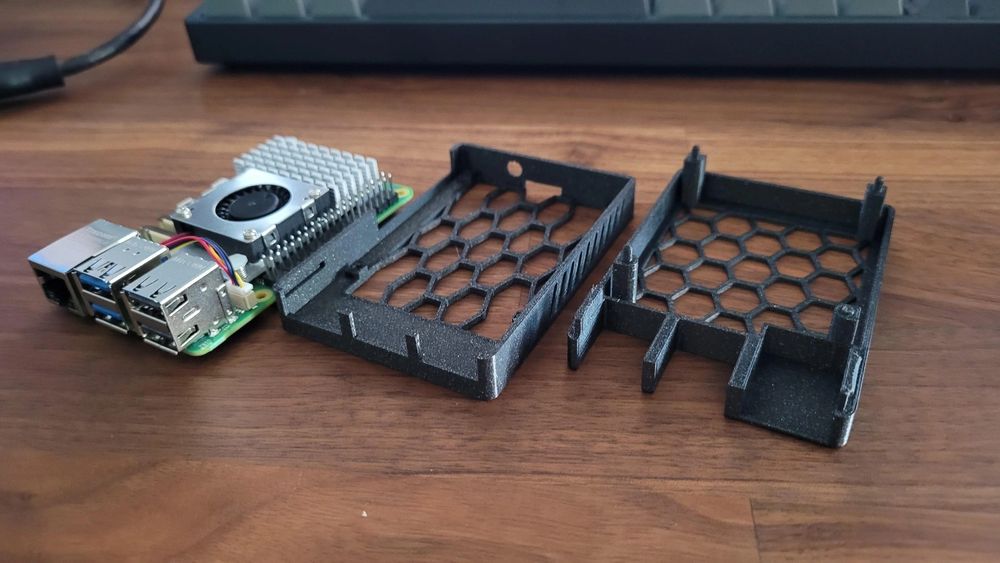 Carcasa Raspberry Pi 5 low profile