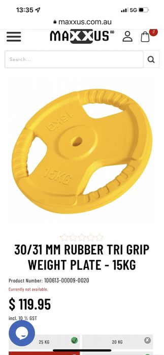 Discuri haltera 15 kg noi maner grip profi 30 mm. fonta+cauciu Germany