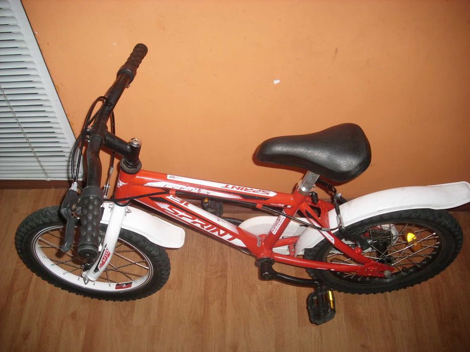 ИЗГОДНО Sprint 16 и 18" детски велосипед,колело с помощни.Промо цена