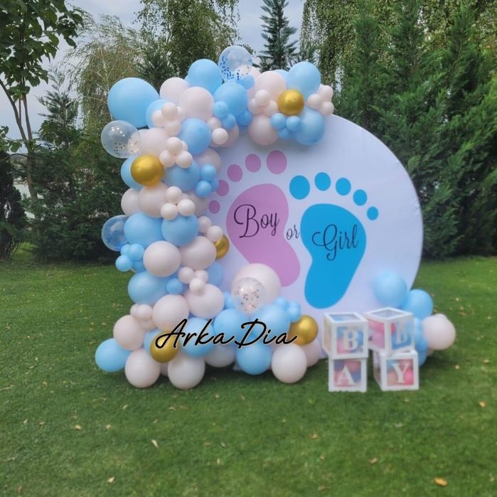 Eveniment cu panou photo corner personalizat