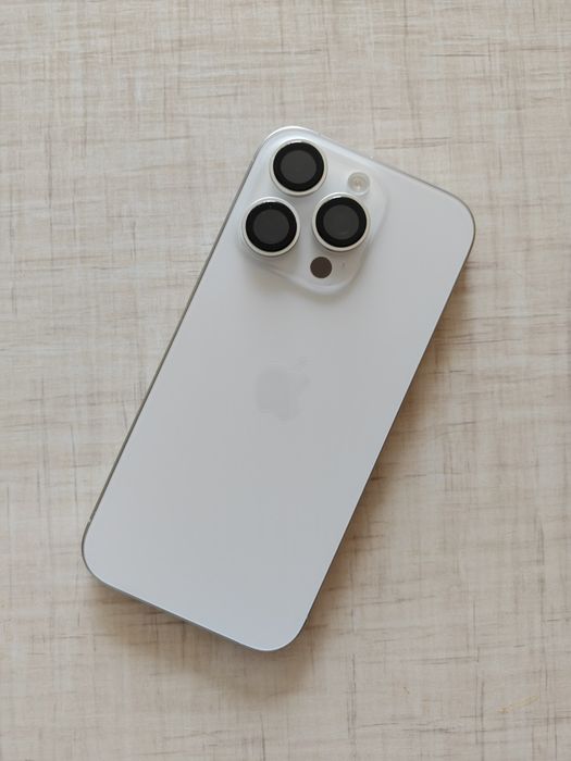 Iphone 16 pro, 256 gb, white titanium, sim + esim
