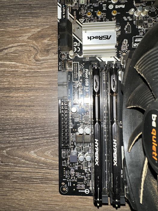 I7 7700k, 2X8GB RAM HyperX DDR4, ASRock B250M Pro4