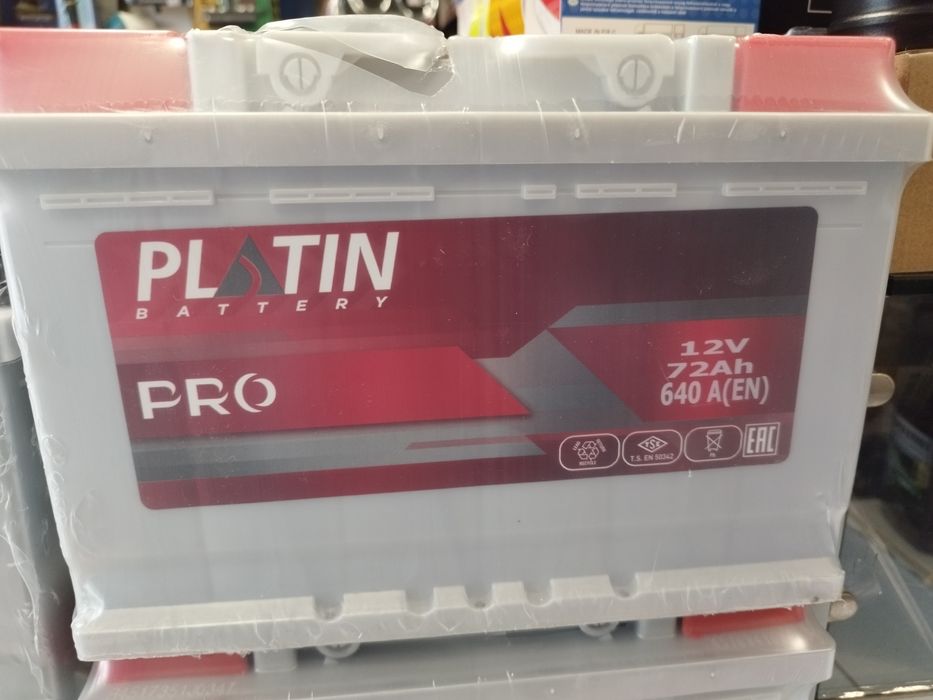 Акумулатор Platin PRO 72 ампера/640А