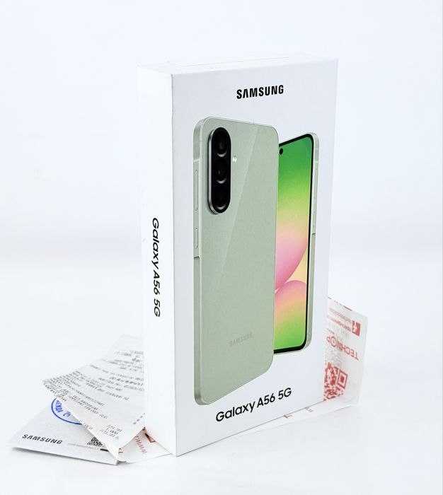 НОВ! Samsung Galaxy A56 5G 256GB 8RAM Awesome Olive 2г. Гаранция!