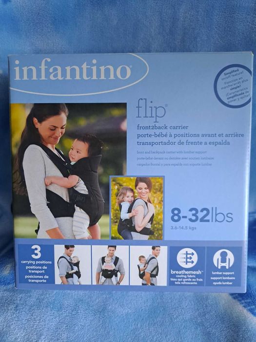 Бебешко кенгуру Infantino 3.6 - 14.5кг.