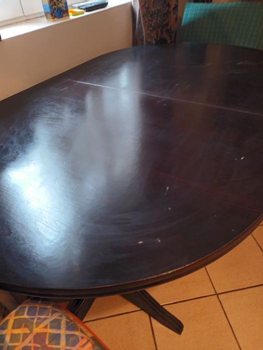 Трапезна маса,  разтегателна