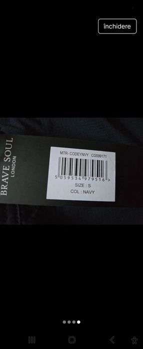 Pantalon Brave Soul S