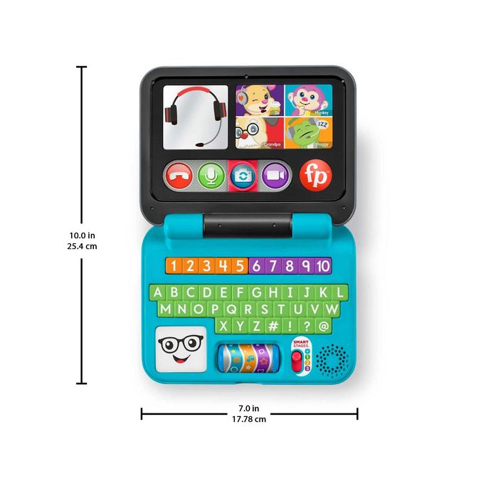 Интерактивна играчка детски лаптоп Fisher Price Laugh & Learn