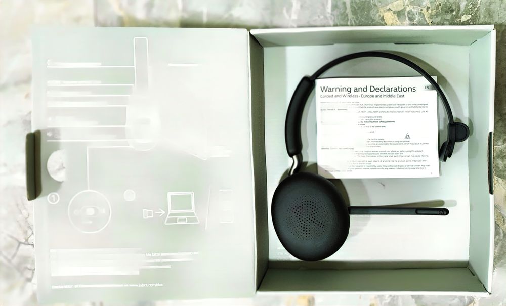 Наушники Jabra Evolve2 65, Link380a MS Mono Black