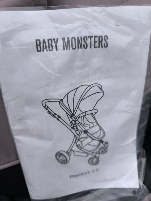 Количка 2в1  Baby Monsters premium 2.0