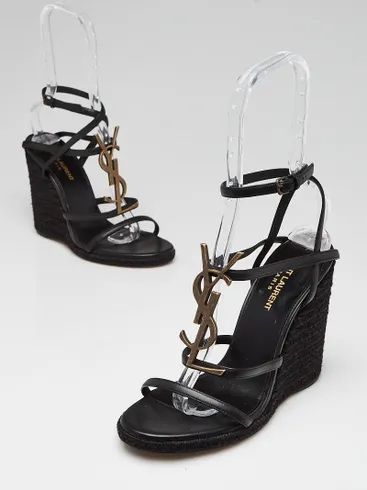 Налични YSL Cassandra сандал на платформа