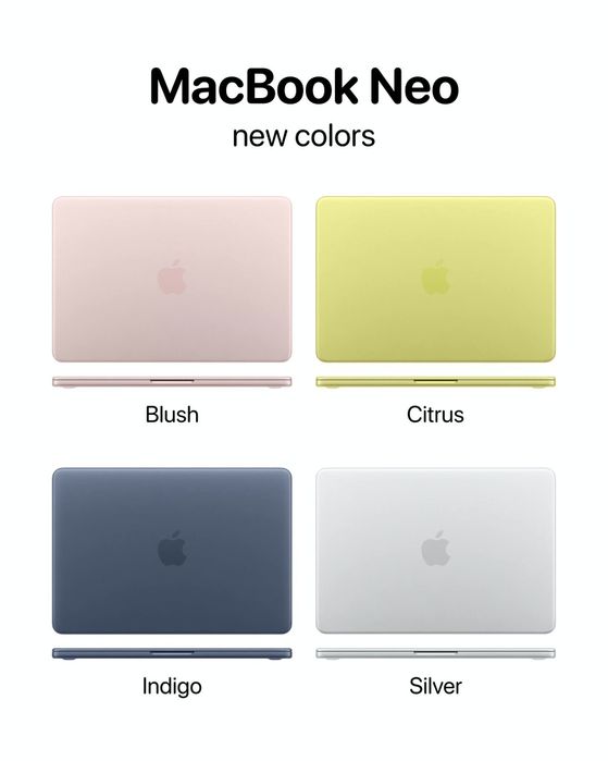 Новый MacBook Neo  256GB  +1Год Гарантия +Доставка