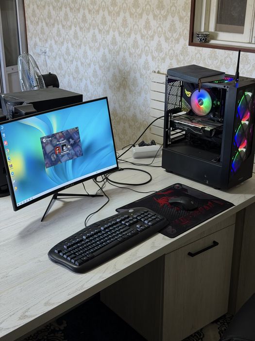 Tayyor ofis uchun stol stul kreslo kampyuter srochna sotiladi