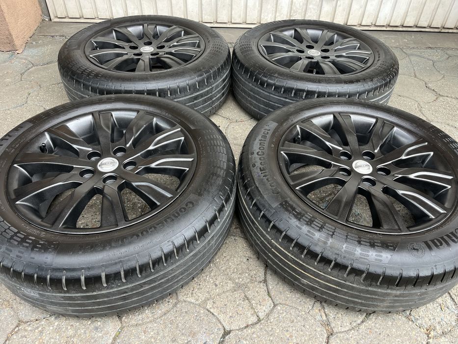 Jante aliaj 5x114.3mm, anvelope vara 215/60 R17, Nissan QashQai X-Trail Juke, Dacia Duster, Renault