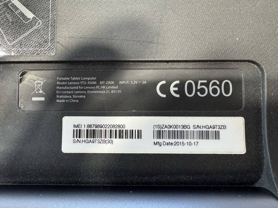 Lenovo yoga yt3-x50m