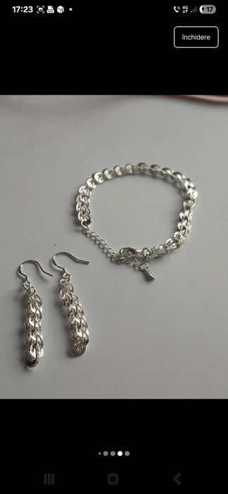 Vand set de Lux Argint 925