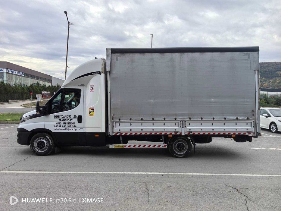 10 палетен бус ивеко дейли