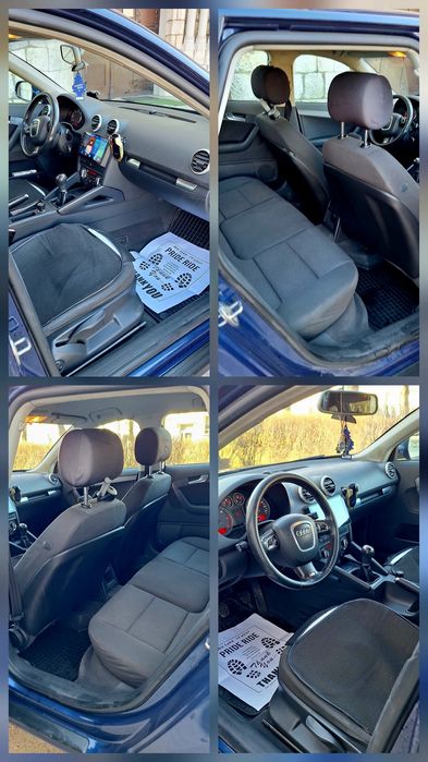 Vand Audi A3, 140 cp, navi, camera, dublu climatronic