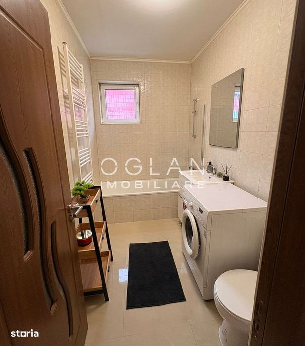 Apartament 3 cam. balcon, mobilat/utilat – Rahovei,  COMISION 0%