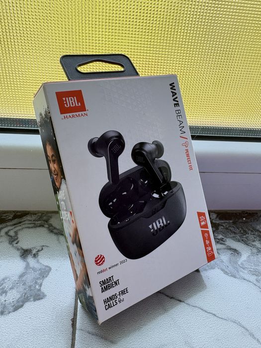Caști Wireless JBL  Wave Beam Perfect FIT