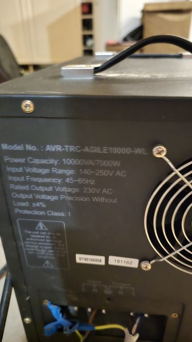 Stabilizator tensiune monofazat 10KVA/7000W