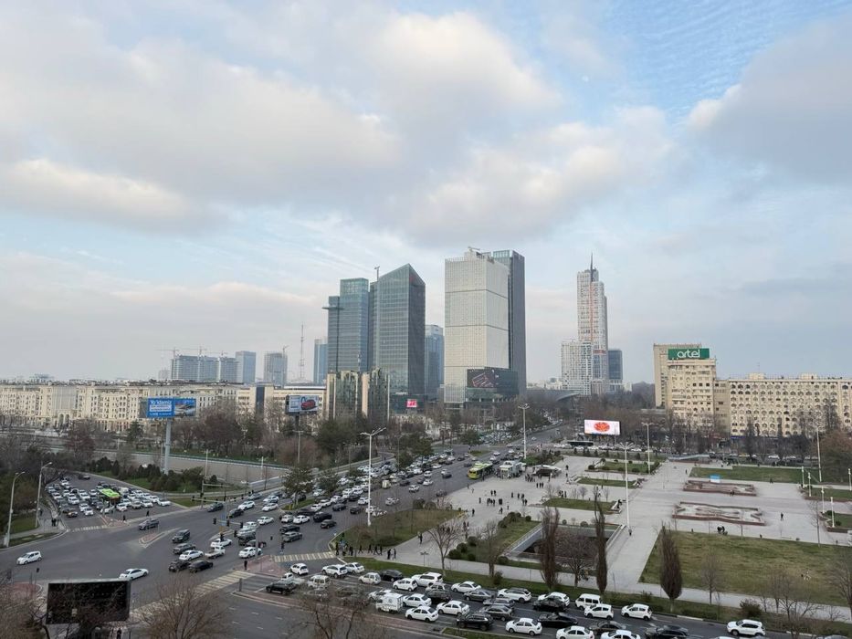 Ташкент сити Жк”U-Tower” квартира с видом на город с площадью 55кв.м