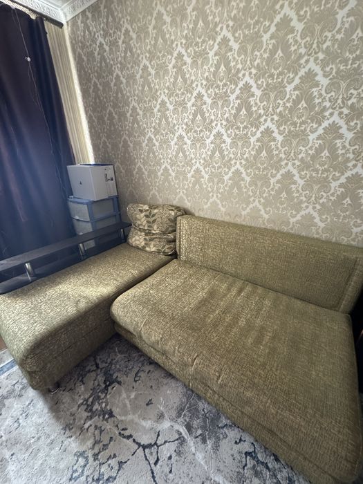 Угловой диван с ящиком