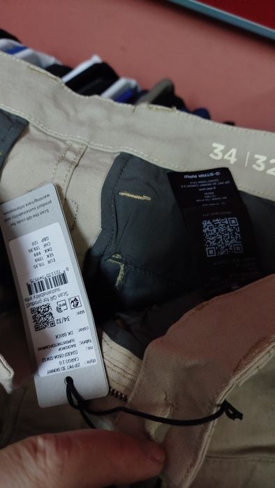 Оригинален карго панталон G-Star Raw Zip 3D Skinny W34 L32 нов мъжки