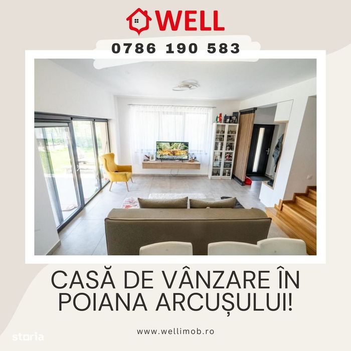 Casă de vânzare în Poiana Arcușului!