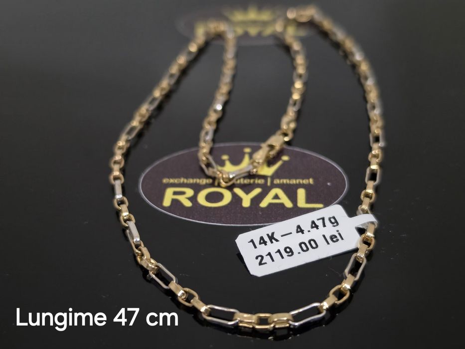 Bijuteria Royal: Lant aur 14k/4.47 gr