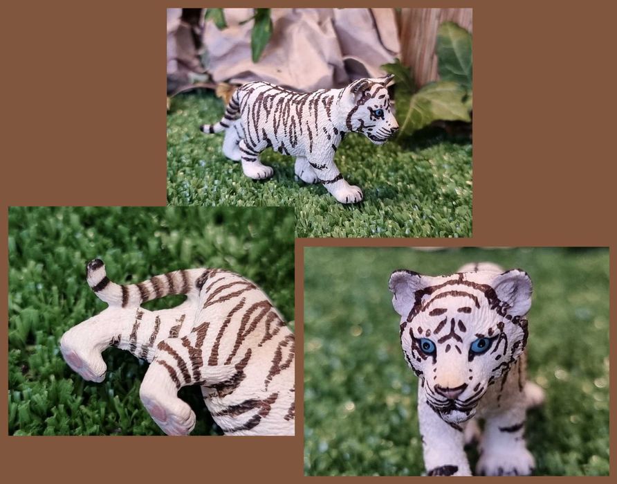 Set 3 pui tigru Schleich si Bullyland