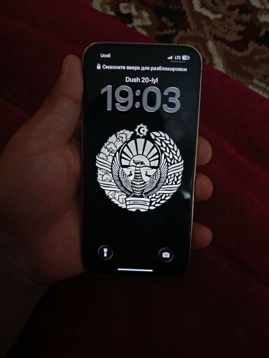 iPhone 13 pro gold ideal holatda