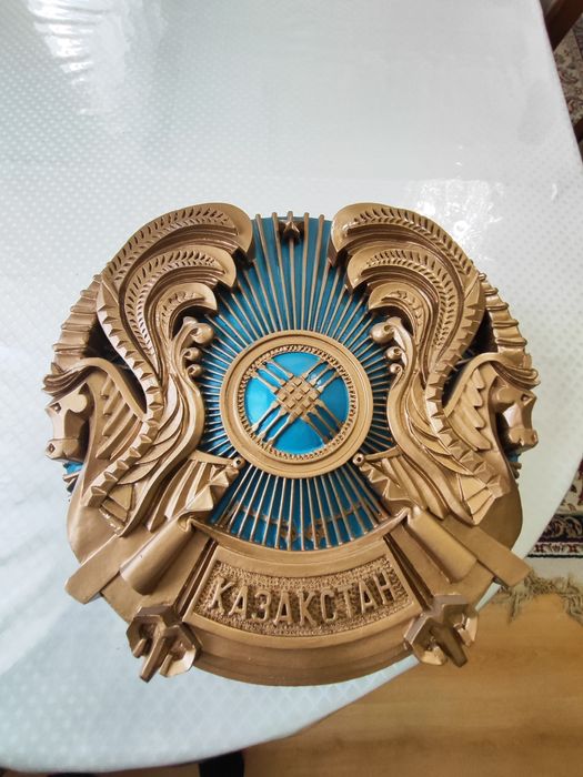 Флаг Герб Казахстана