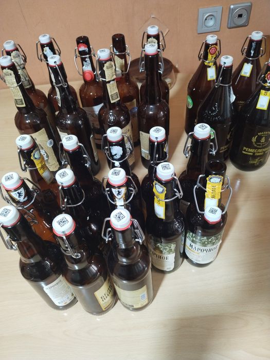 Бутылки с бюгельной крышкой
