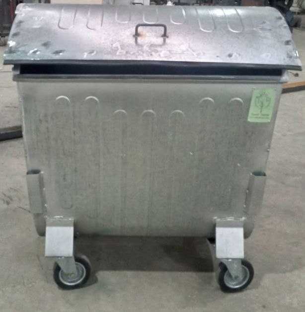 Мусорный контейнер 1,1 куб Урна 1-2-3 сексионный