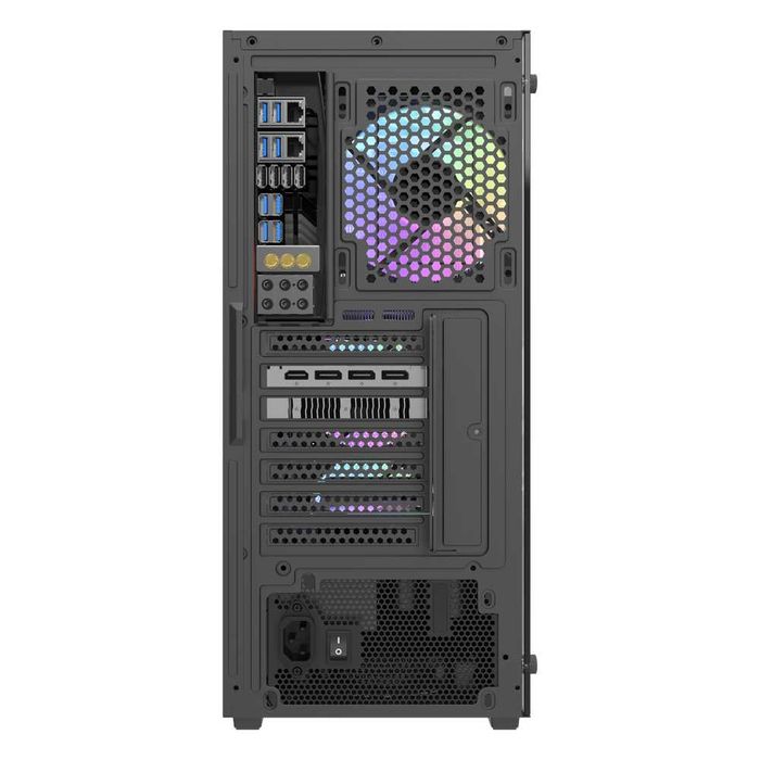 ' Корпус для ПК darkFlash DRX90 GLASS BLACK (ATX, 4x Fans)