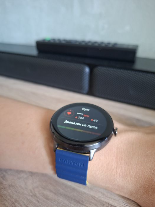 Смарт часовник Canyon Watch SW-69 Blue – почти нов, с гаранция