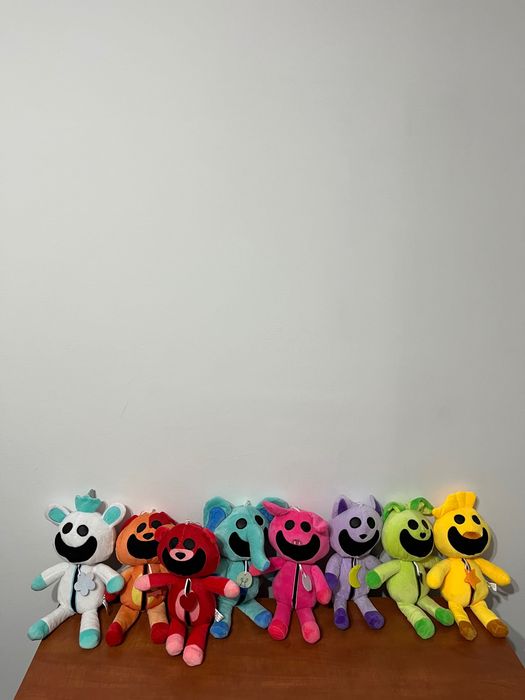 Bobbybear, jucărie de plus, Smiling Critters, 32cm, rosu
