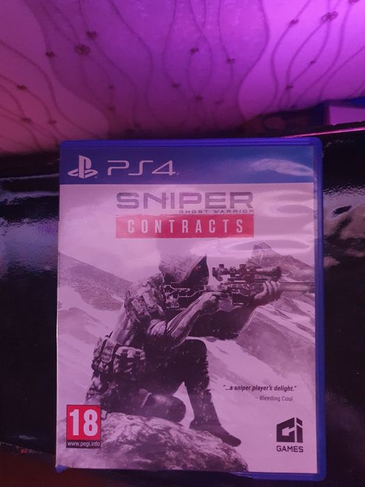 диск для пс4 sniper ghost warrior contracts