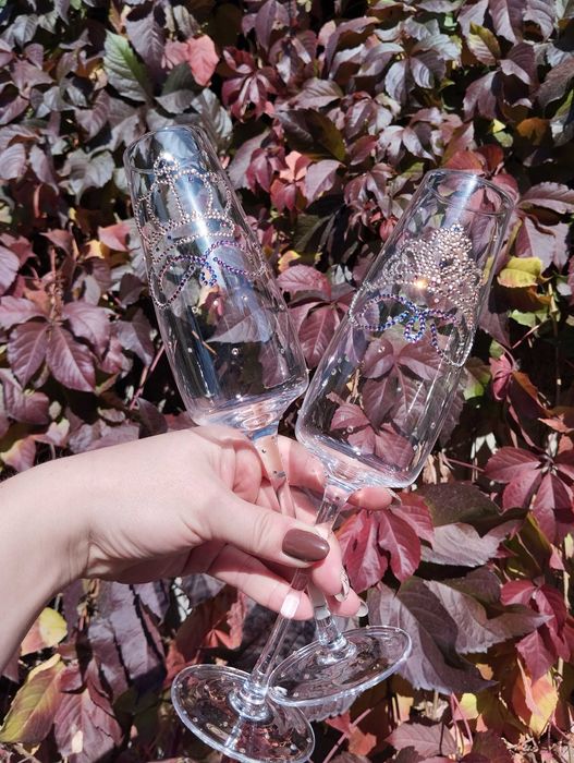 Свадебные фужеры бокалы