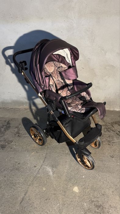 Cărucior copii 3 în 1 CHANTAL PRO Set complet