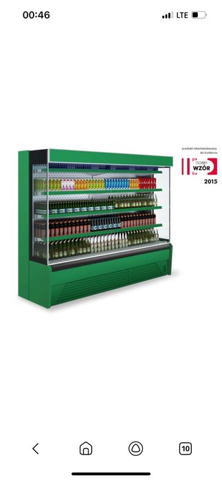 Ветрина холодильник горка