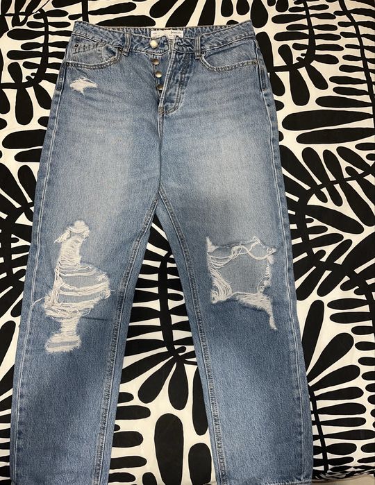 Blugi Mom Fit Stradivarius