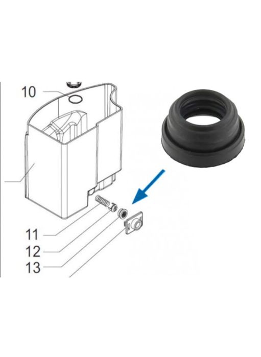 Kit reparatie Saeco Philips Gaggia garnituri plus vaselina alimentara.