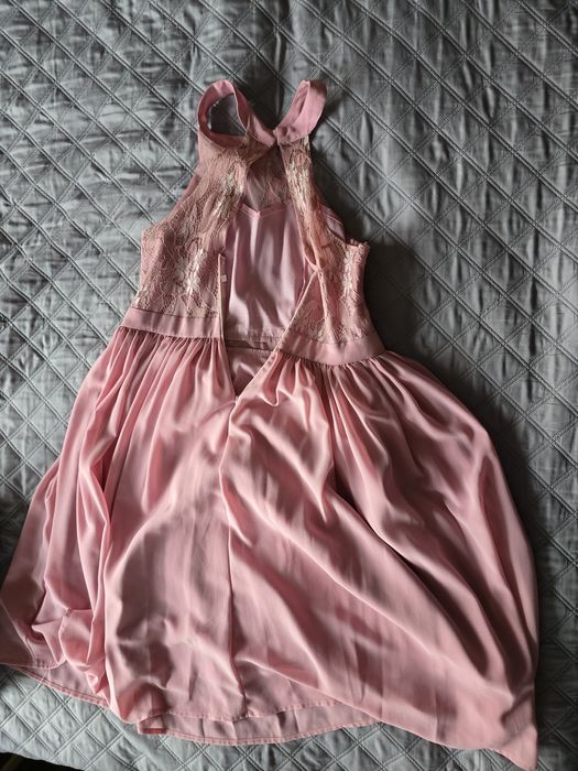 Дамска рокля пепел от рози