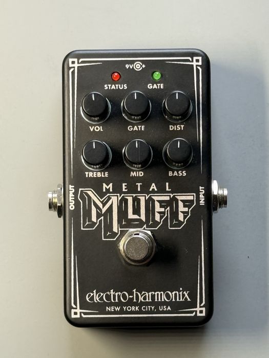 Педаль дисторшна/перегруза Electro-harmonix metal muff nano