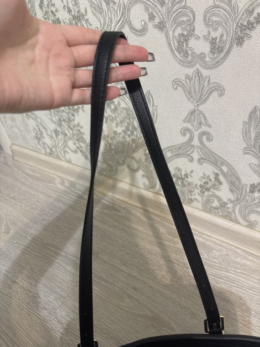 Сумка череая эко кожа