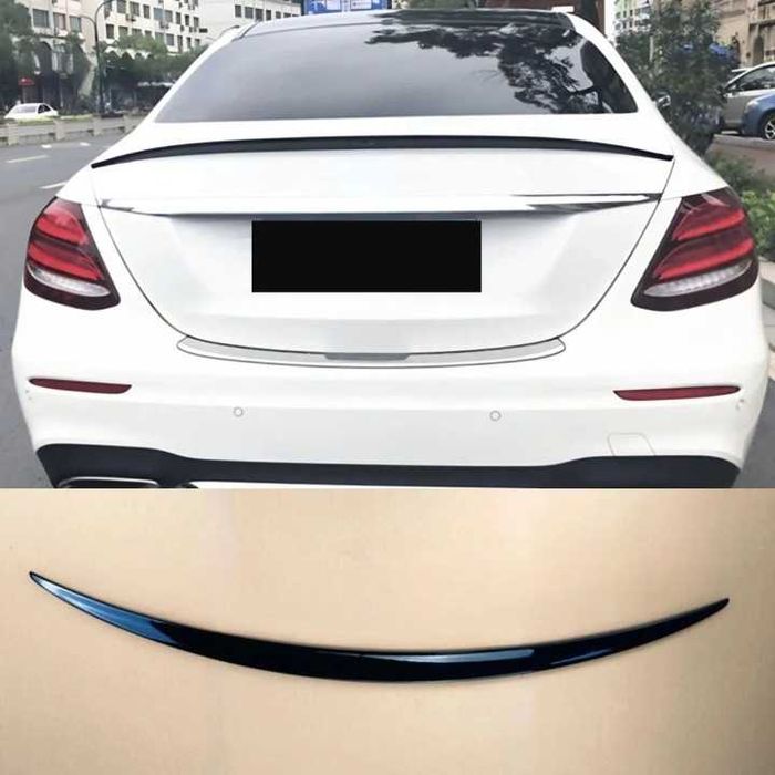 Eleron Portbagaj Lip Mercedes-Benz E-Class W213 [16-22], Negru Lucios