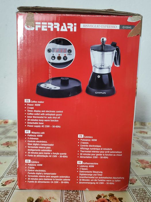 Aparat de cafea electric, G3 Ferrari, 400W, NOU