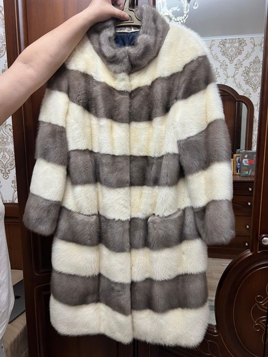 Шуба норковая б/у